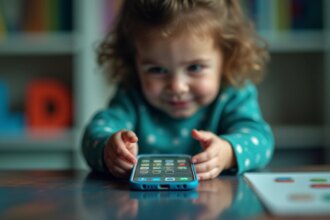Quel téléphone pour enfants assure sécurité et fonctionnalités?