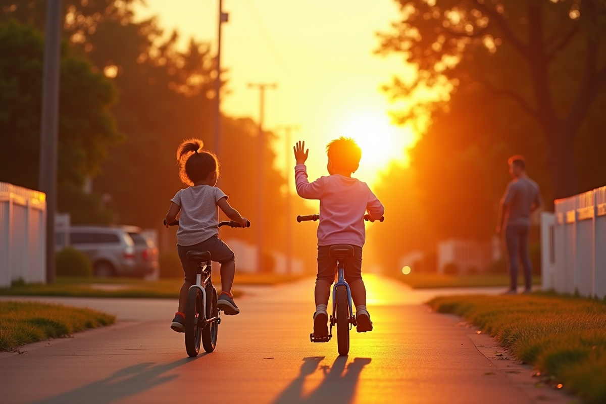 enfants voisins
